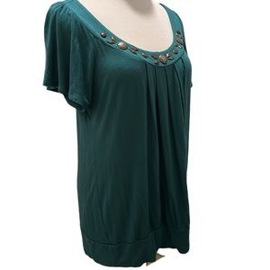 💚#2125 EUC  Access Green Top
